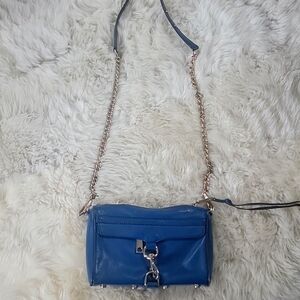 Rebecca Minkoff | Blue Mini MAC Crossbody Bag